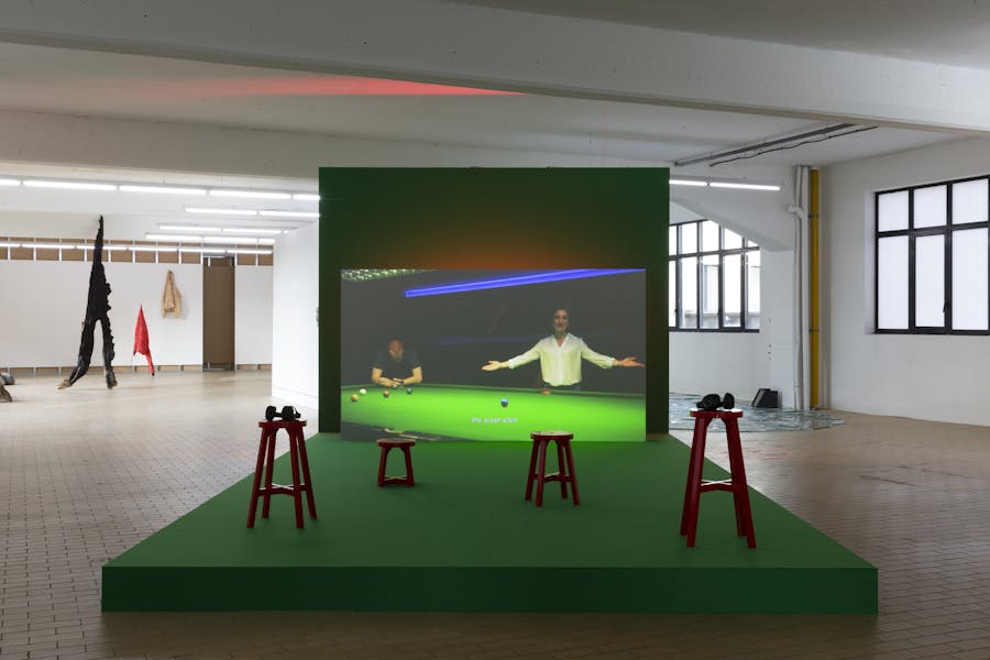 Helen Anna Flanagan, X-Y, 2020. Video installation, stereo sound, 11’. Photo Laure Cottin Stefanelli & Manuel Wetscher
