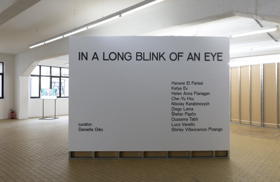 In a Long Blink of an Eye, exhibition shot, © Laure Cottin Stefanelli & Manuel Wetscher