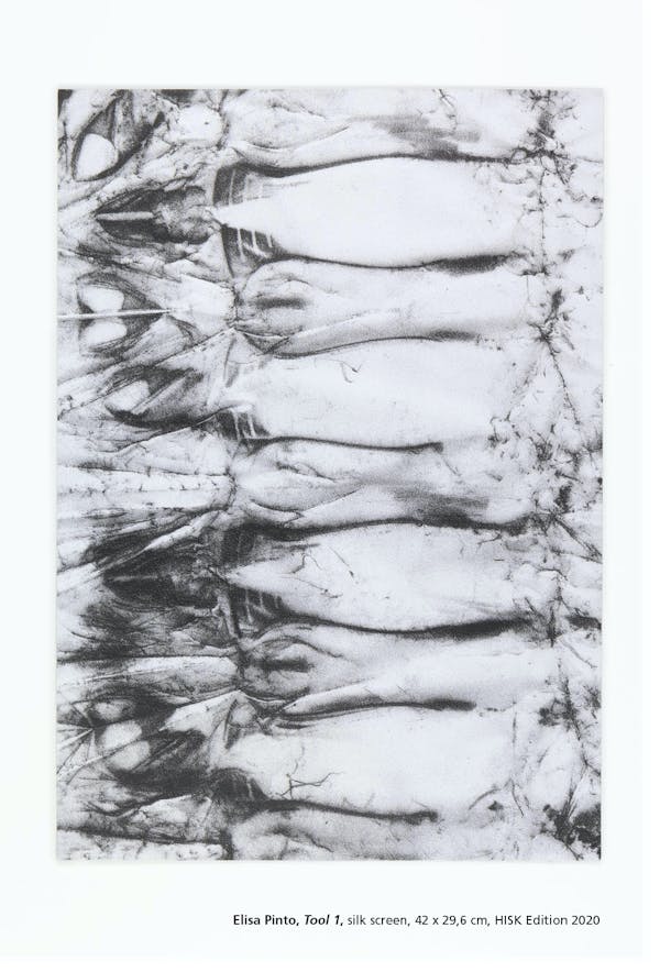 Elisa Pinto, Tool 1, silk screen, 24 x 29,6 cm, HISK Edition 2020