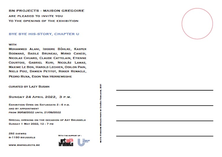 Bye Bye His-Story, chapter U, 2022