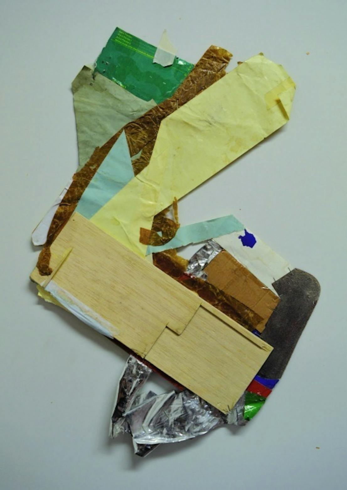 Untitled Collage, mixed media, 50 x 33 x 0,4 cm, 2014-2020