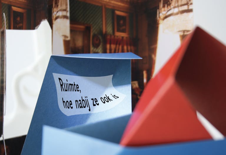 Ruimte, hoe nabij ze ook is